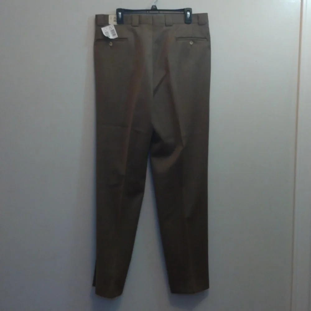 NWT Mark Shale Light Brown Wool Dress Pants  36 - 34 - Picture 13 of 13